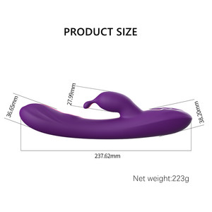 Sexshop en ligne Vibromasseur électrique puissant pour succion de tétons et chattes Vibromasseur de lapin pour succion point G Pretty Love Sex toy pour femme - Product Image 6