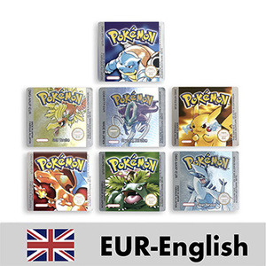 Glitter-Label USA NOE FRA ESP ITA EUR Cartucho de Juego con Cable de Alta Calidad en Cristal/Plata/Oro/Rojo/Azul/Amarillo, Material ABS - Product Image 4