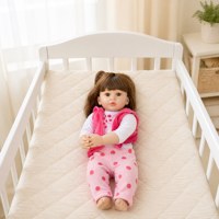 22 Zoll Lebensechte Reborn-Babypuppe aus Weichem Vinyl Realistische Neugeborenen-Puppe Spielzeug für Kinder Geschenk Großhandel Individuell Anpassbar