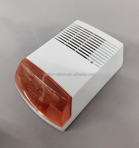 Sirene strobo luar ruangan tahan air <span class=keywords><strong>128dB</strong></span> (DC 12V/24V, ABS/AS/PC LED) -sirene <span class=keywords><strong>Alarm</strong></span> dengan lampu strobo - Product Image 3