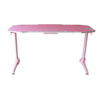 Tables de jeu RVB rose Bureau à hauteur réglable Bureau assis-debout Bureau debout