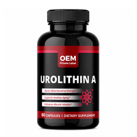 Complément alimentaire liposomal antioxydant Urolithin 500mg 60 gélules pour l'âge sain, NAD+ Resvératrol pour adultes - OEM/ODM