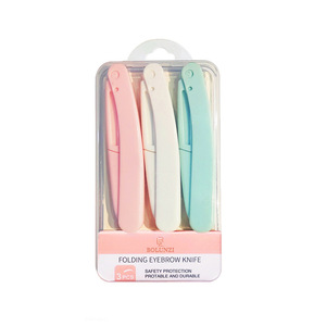 Depiladora de Cejas Plegable en Oferta, Herramienta Portátil Manual para Remover Vello Facial, Recortadora de Cejas para Mujeres - Product Image 5