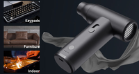 Ventilateur ultra-mini à 110 000 tr/min, souffleur de poussière, nettoyeur, faible bruit, écologique, anti-poussière pour clavier d'ordinateur, PC