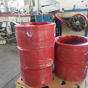 2 <strong>Inch</strong> 50mm X 100 Meters Ribbed Brown Lay Flat Mining <strong>Hose</strong>, 10 Bar High Pressure, for Mining, Dewatering and Water Transfer - Product Image 4