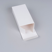 Boîte en carton blanc recyclable personnalisée avec estampage, emballage cadeau rigide de luxe pour bougies et cadres photo, personnalisation du logo