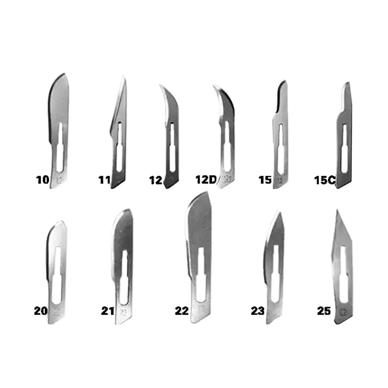 Sterile Single-use Stainless Steel Dental Surgical Blades