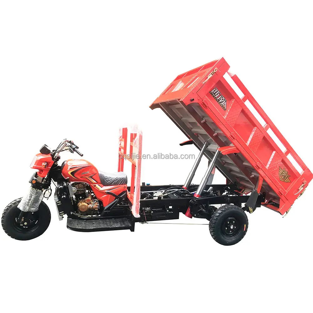 Trimoto motorizzato a tre ruote motorizzato a tre ruote per triciclo zongshen 250cc/300cc di alta qualità