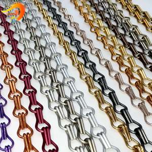 וילונות רשת מתכת דקורטיביים עם שרשרת קישורים, אספקת יצרן, אורך חיים ארוך, יעילות עלויות גבוהה - Product Image 5