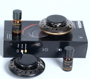 Purificateur d'air de <span class=keywords><strong>voiture</strong></span> en métal à énergie <span class=keywords><strong>solaire</strong></span>, éliminateur d'odeurs, diffuseur rechargeable avec parfum pour <span class=keywords><strong>voiture</strong></span> - Product Image 4