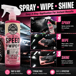 Car Quick Detail <b>Spray</b> (473ml)--Speed Wipe Gloss Enhancer, Cleans, Shines & Protects in Seconds - Product Image 6