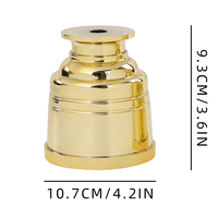 Le trophée en plastique personnalisé T20 partie les composants accessoires pour les trophées en métal en plastique