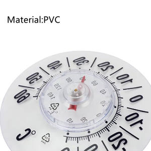 Jardim Terracota Outdoor Clock Home Termômetros - Product Image 2