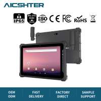 Tablette industrielle robuste Android 10,1 pouces, étanche IP65, résistante à la poussière, double SIM 4G LTE, GPS, NFC, FHD, 8 Go de RAM, 128 Go pour les professionnels