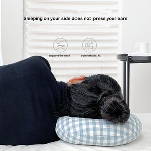 Almohada Donut en Forma <span class=keywords><strong>de</strong></span> O <span class=keywords><strong>de</strong></span> Tamaño Personalizado con Orificio para <span class=keywords><strong>Dormir</strong></span> y Aliviar el Dolor <span class=keywords><strong>de</strong></span> Perforaciones en las Orejas - Product Image 5