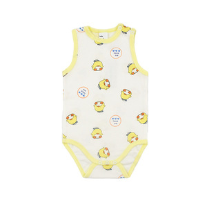 Ropa infantil de verano para niños y niñas, chaleco sin mangas para bebés, pelele triangular, traje para gatear, diseño estampado de talla grande para extranjeros - Product Image 3