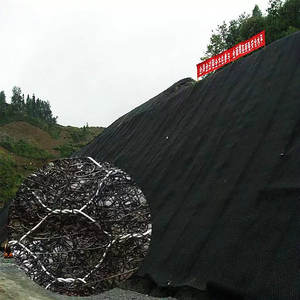 Malla de Alambre de Acero Hexagonal de Refuerzo, Manta de Control de Erosión Reforzada en 3D, Geocompuesto, Geomanta Reforzada - Product Image 3