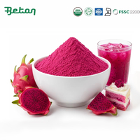 Natuurlijk 100% wateroplosbaar vers fruit rode drakenpitaya fruitconcentraatpoeder