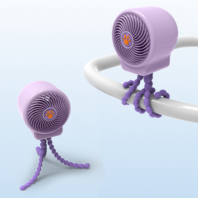 Usb Rechargeable Small Portable Table Electric Fan Mini Cooling Fan Desktop Fan
