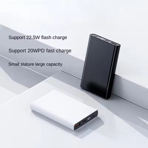 En stock, même style que Xiao <span class=keywords><strong>mi</strong></span>, logo personnalisé, 10000 mAh, matériau ABS, haute capacité, charge rapide 22,5 W, batterie externe multi-appareils, téléphone - Product Image 3