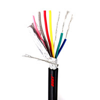 Kabel Multi Core UL2845 28AWG 2 Core 4 Core 6 Core PVC Terlindung untuk Kontrol