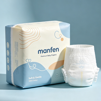 Kostenlose Muster Professionelle Weiche Vliesstoff Bedruckte Babywindeln Direktverkauf ab Werk 3D Auslaufsicher Atmungsaktiv OEM ODM