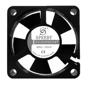 35x35x10mm 12V 3510 5 Blades 2 dây tay áo mang yên tĩnh DC quạt làm mát cho máy tính để bàn thẻ đồ họa nhựa cho trường hợp máy tính sử dụng - Product Image 4