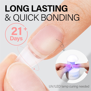 Pegamento para Uñas <span class=keywords><strong>Aillsa</strong></span> OEM de 15 ml de Alta Capacidad, Ecológico, Curado con Luz UV/LED, para Uñas Acrílicas - Product Image 3