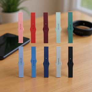 Bracelet universel en silicone pour montre intelligente, 22 mm, coloré, bracelet de remplacement pour appareils portables - Product Image 3