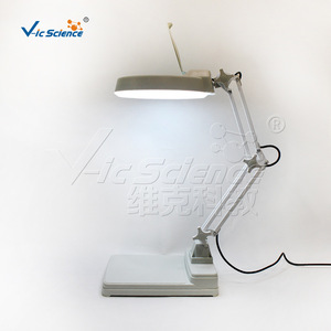 แว่นขยายตั้งโต๊ะ (แบบหลอดฟลูออเรสเซนต์ 10 เท่า) - ชัดเจนและสะดวกสบาย - Product Image 1
