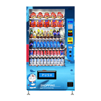 Distributeur automatique intelligent de boissons et de collations, nouveau design 2024, robot distributeur automatique