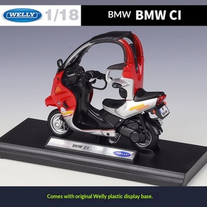 รถมอเตอร์ไซค์โลหะผสมแบบหล่อขึ้นรูป WELLY <span class=keywords><strong>1</strong></span>:18 พร้อมฐานตั้งโชว์ สำหรับนักสะสม ของขวัญ ขายส่ง - Product Image 4