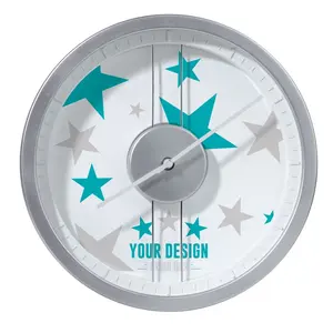 Horloge murale personnalisable fabriquée en Chine, modèle 10790_91100, pour merchandising d'entreprise - Product Image 3