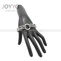 Bracelet à breloques dragon viking en acier inoxydable de haute qualité pour homme, accessoire cadeau chrétien en stock