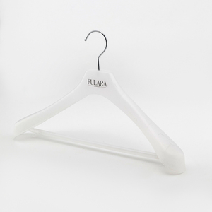 Appendiabiti Trasparente in PP a Singolo Livello con Logo, Durevole, Leggero, di Alta Qualità, per Uso in Soggiorno, Organizzatore per Armadio - Product Image 2