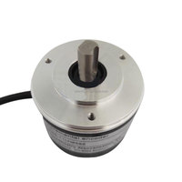 Encodeur rotatif à arbre plein bride carrée 15mm 5V pilote de ligne  2000/2048/2500 PPR carré de mesure de contrôle automatique