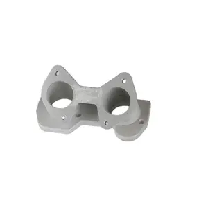 Chinese manufacturer high quality aluminium alloy gravity manifold OEM custom pre-machined CNC machining low price metal part