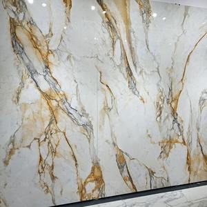 Mármol Blanco Natural Italiano Calacatta Gold Vein para Pisos y Paredes - Product Image 1