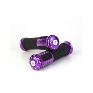 Poignées universelles en alliage d'aluminium coloré 22 mm 7/8'' pour guidon, accessoires de moto modifiés - Product Image 4