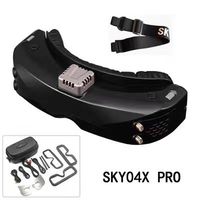 SKYZONE SKY04X PRO 04X V2 FPV lunettes vidéo Headtracke résolution OLED 1920x1080 avec caméra DVR ventilateur