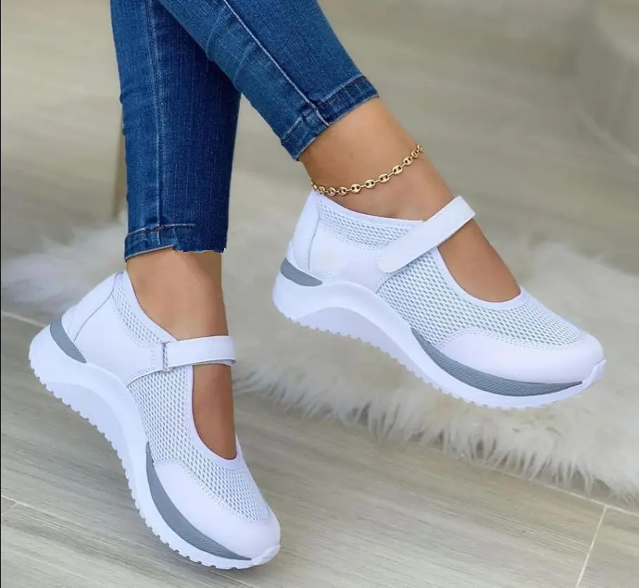 New styles Women Flat shoes Summer Vulcanized shoes Solid Color Thick Bottom Women's Sandals Fashion Casual Style shoes