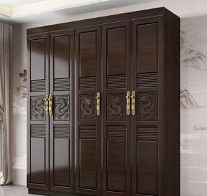Armoire murale flottante personnalisée BALOM avec un design profilé fin, unités de tiroirs et rails de suspension pour les chambres à coucher de petite taille - Product Image 4