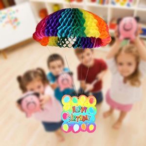 Décorations murales rondes en papier colorées pour les événements de Noël et les fêtes, fournitures de fête avec tailles personnalisées - Product Image 3