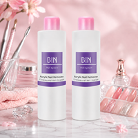 Liquide dissolvant pour ongles en acrylique BIN, professionnel, dissolution rapide, dissolvant pour poudre acrylique pour salon de manucure