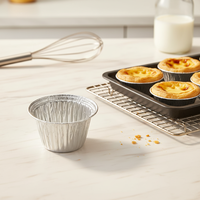WB 250/420ml 8.4/14.2 oz Seau rond en aluminium jetable, gobelet en aluminium, récipient en aluminium avec couvercle en PP
