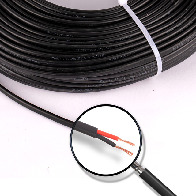CE CCC Approval Flexible  Wire Flat Cable 300/500V  2core 0.5mm 0.75mm 1mm 1.5mm 2.5mm Flexible Cables