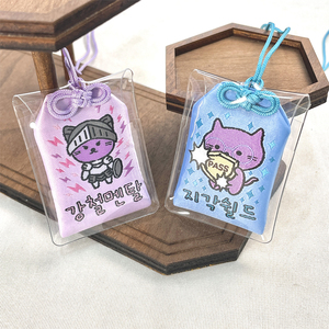 Customized Handmade Yushou Embroidery Omamori Charms Good Luck Amulet Bag with Pray and Wish Customized Omamori Manufacturer