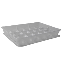 Plateau jetable direct d'usine de biscuits et de chocolat de pp pour le stockage d'usine de nourriture et l'emballage d'affichage