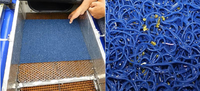 Tapis de récupération d'or en PVC pour l'extraction aurifère, tapis de lavage pour la prospection, tapis de récupération d'or alluvionnaire pour mineurs, vente en gros