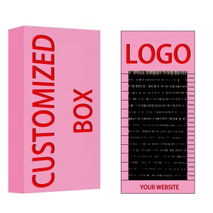 Matte Đen Lash khay mở rộng lông mi Cashmere khối lượng lông mi bán buôn nhãn hiệu riêng nhung Mink lông mi cá nhân - Product Image 6